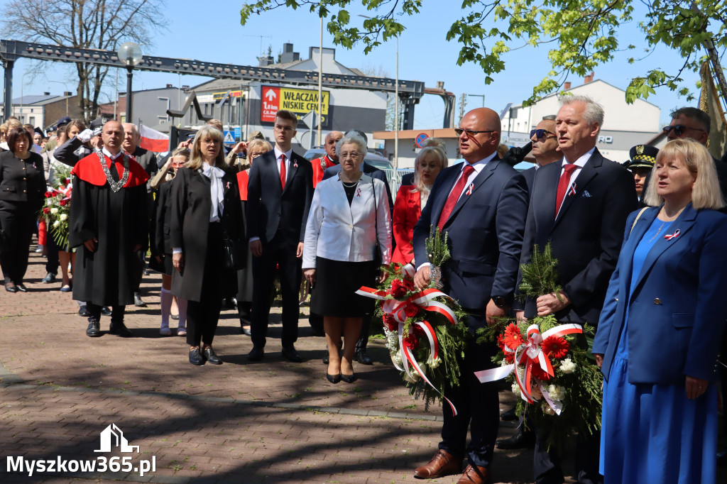 Fotorelacja: Święto Konstytucji 3 Maja w Myszkowie