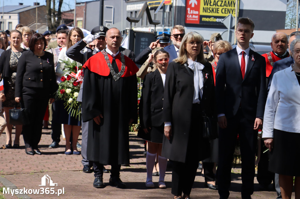 Fotorelacja: Święto Konstytucji 3 Maja w Myszkowie