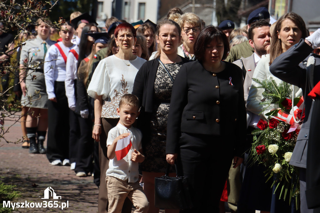 Fotorelacja: Święto Konstytucji 3 Maja w Myszkowie