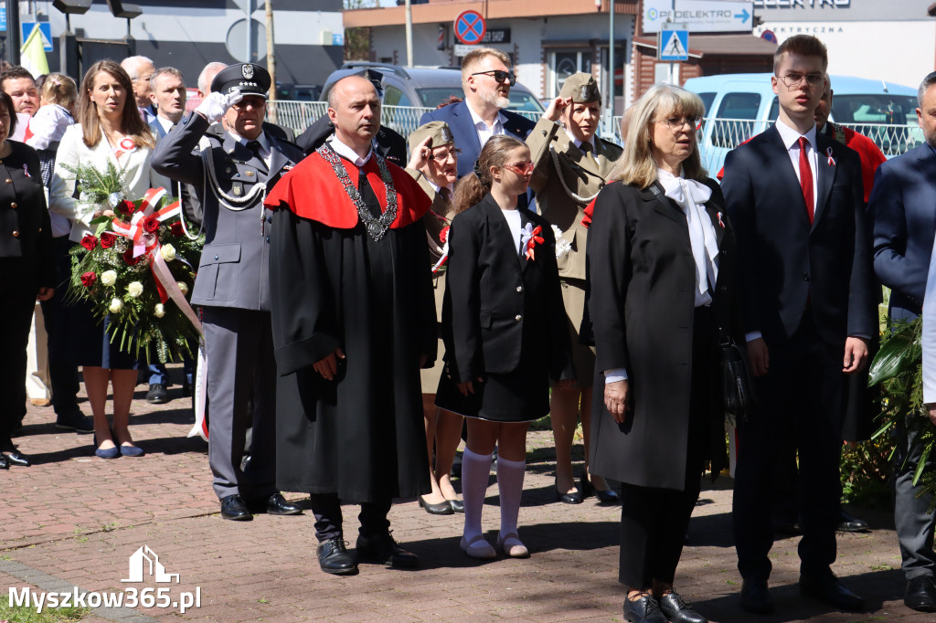 Fotorelacja: Święto Konstytucji 3 Maja w Myszkowie