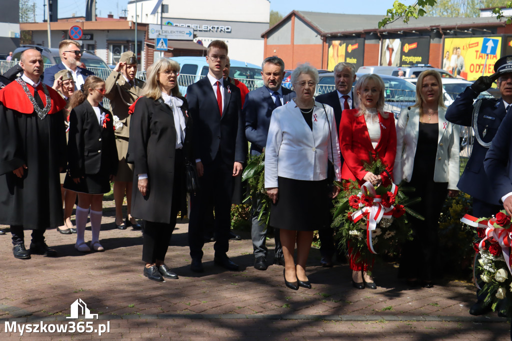 Fotorelacja: Święto Konstytucji 3 Maja w Myszkowie