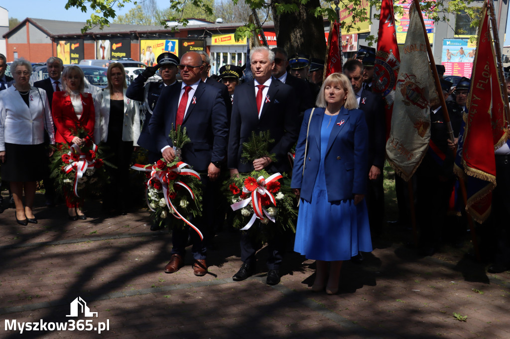 Fotorelacja: Święto Konstytucji 3 Maja w Myszkowie