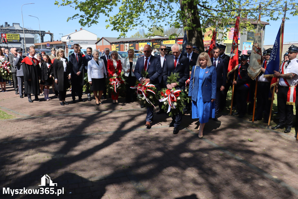 Fotorelacja: Święto Konstytucji 3 Maja w Myszkowie