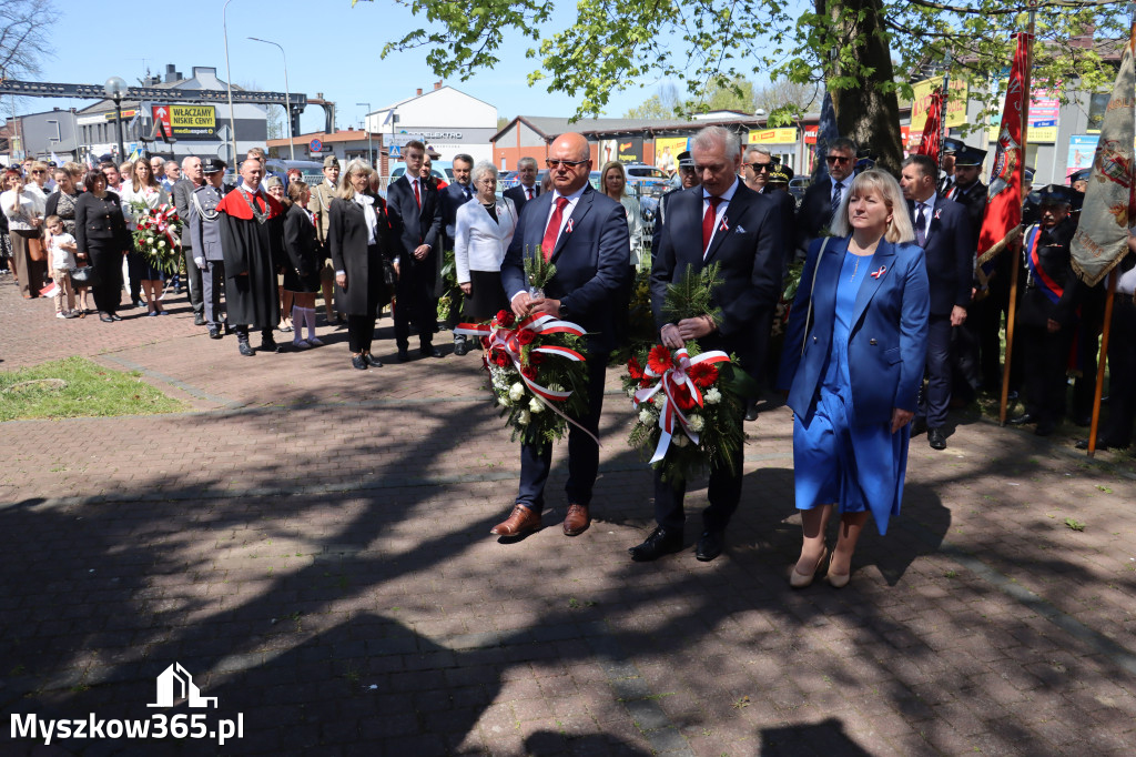 Fotorelacja: Święto Konstytucji 3 Maja w Myszkowie
