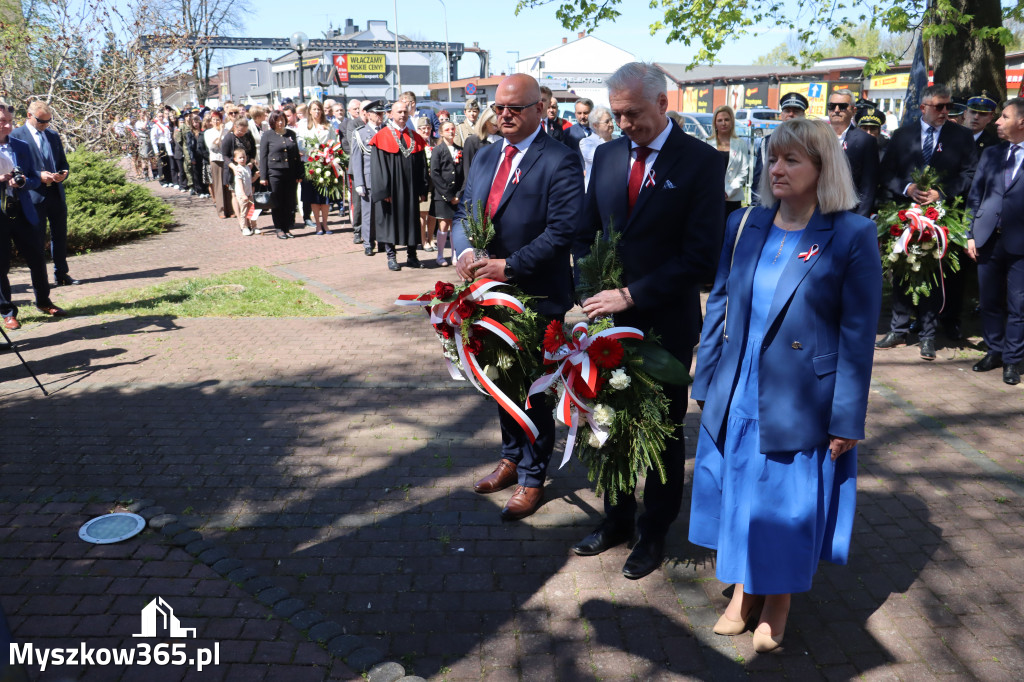 Fotorelacja: Święto Konstytucji 3 Maja w Myszkowie