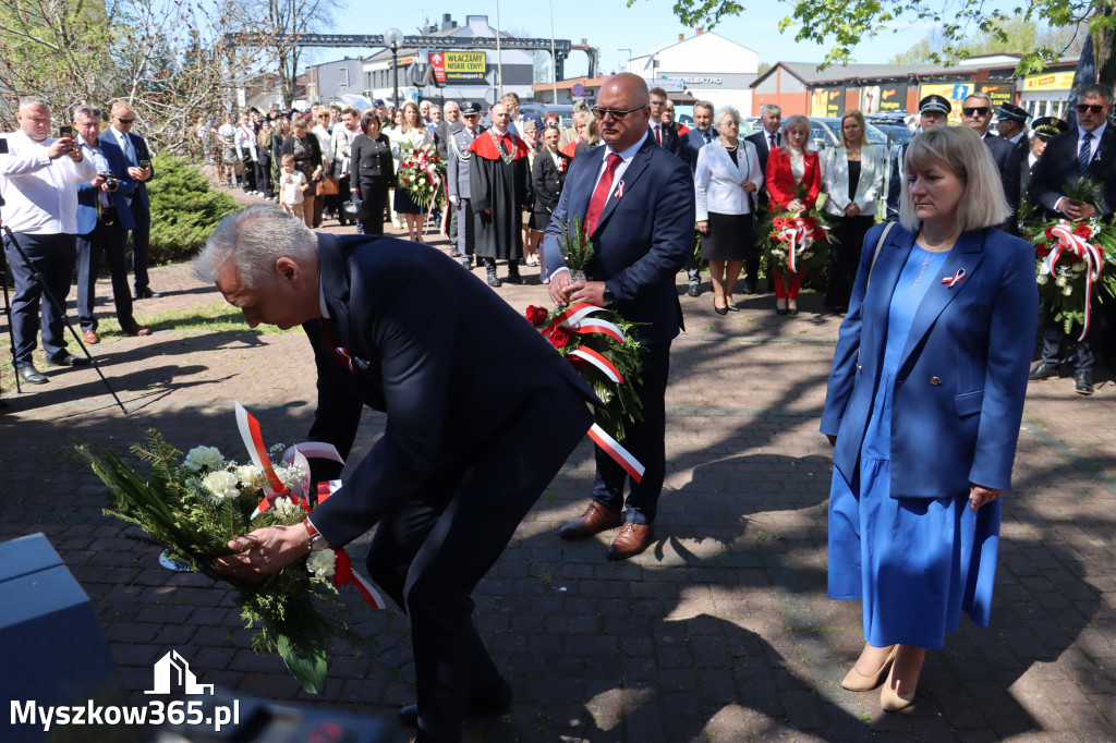 Fotorelacja: Święto Konstytucji 3 Maja w Myszkowie