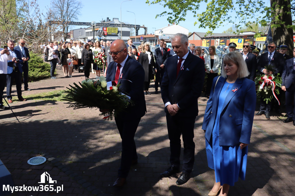 Fotorelacja: Święto Konstytucji 3 Maja w Myszkowie