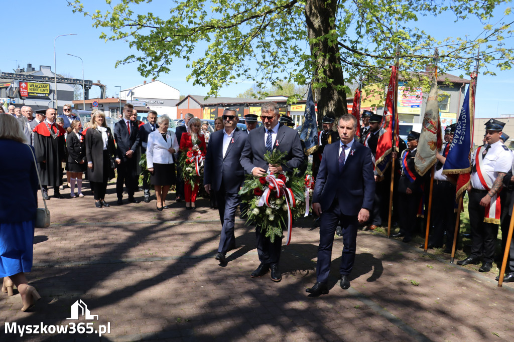 Fotorelacja: Święto Konstytucji 3 Maja w Myszkowie