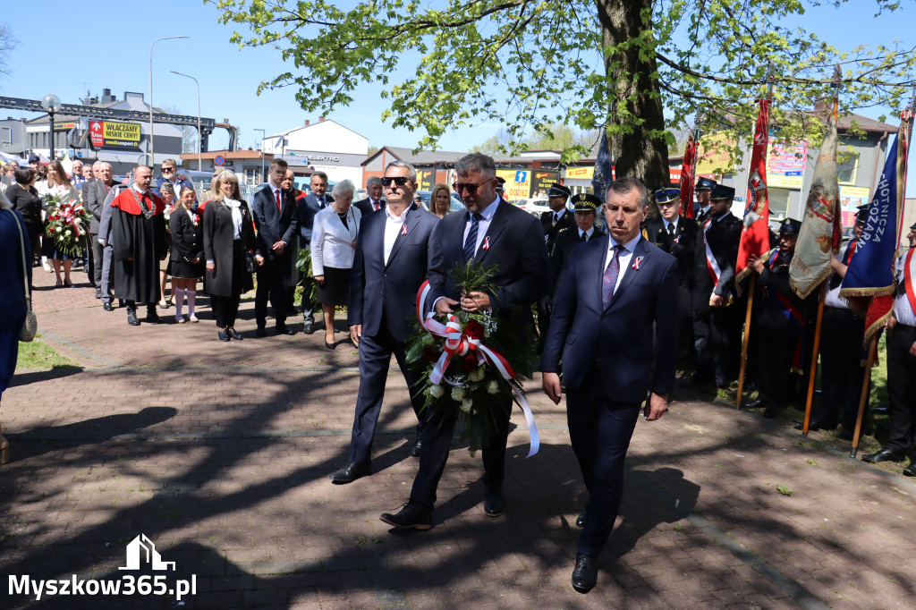 Fotorelacja: Święto Konstytucji 3 Maja w Myszkowie