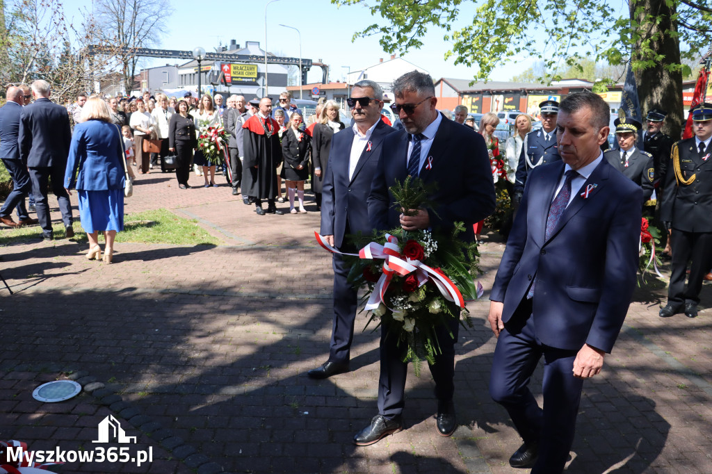 Fotorelacja: Święto Konstytucji 3 Maja w Myszkowie