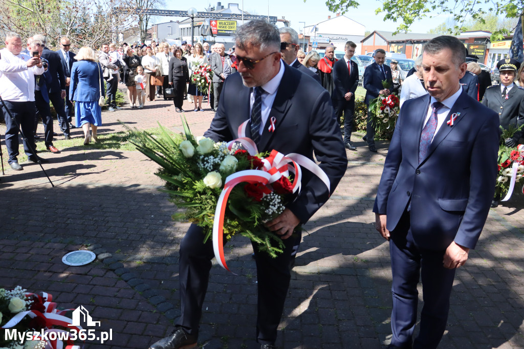 Fotorelacja: Święto Konstytucji 3 Maja w Myszkowie