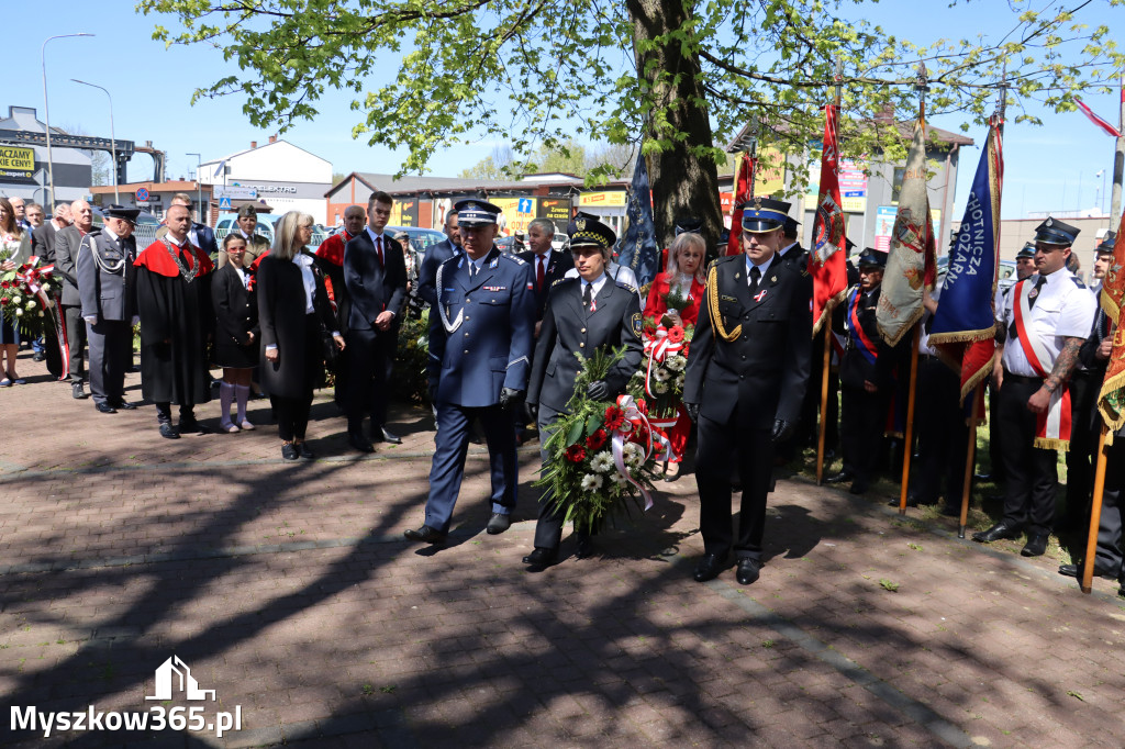 Fotorelacja: Święto Konstytucji 3 Maja w Myszkowie