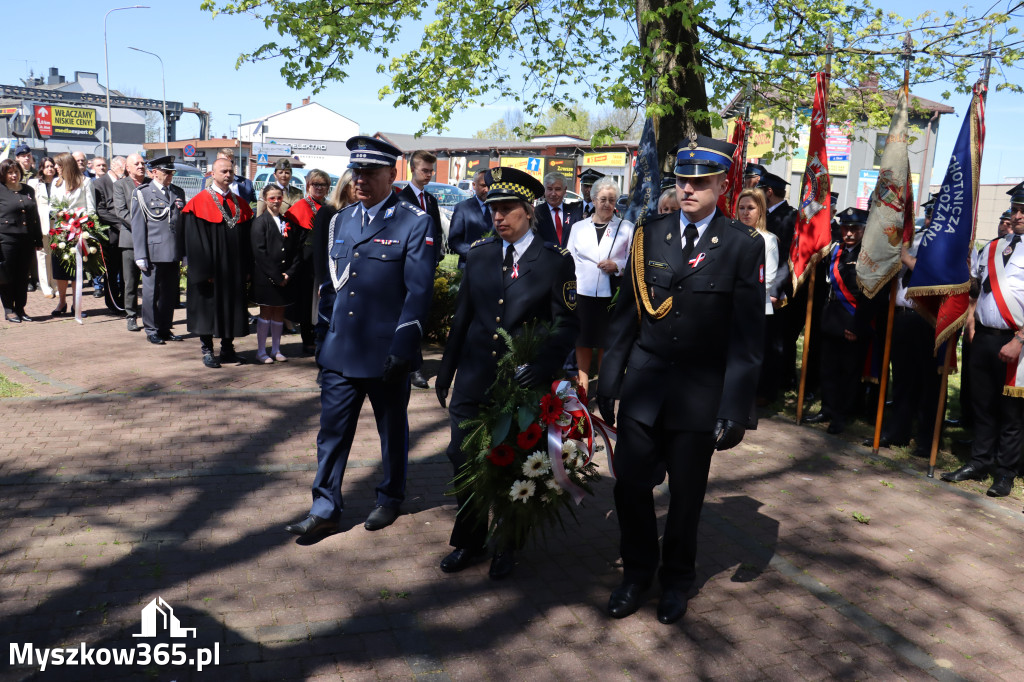Fotorelacja: Święto Konstytucji 3 Maja w Myszkowie