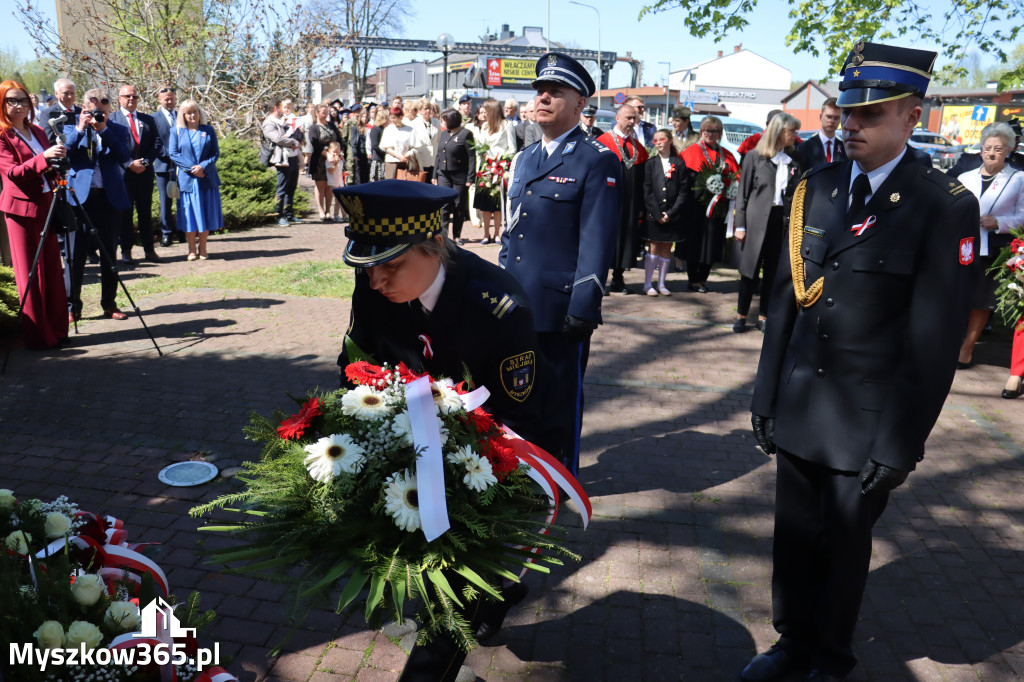 Fotorelacja: Święto Konstytucji 3 Maja w Myszkowie