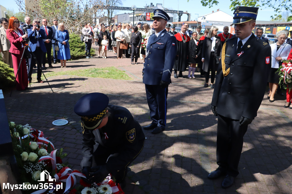 Fotorelacja: Święto Konstytucji 3 Maja w Myszkowie