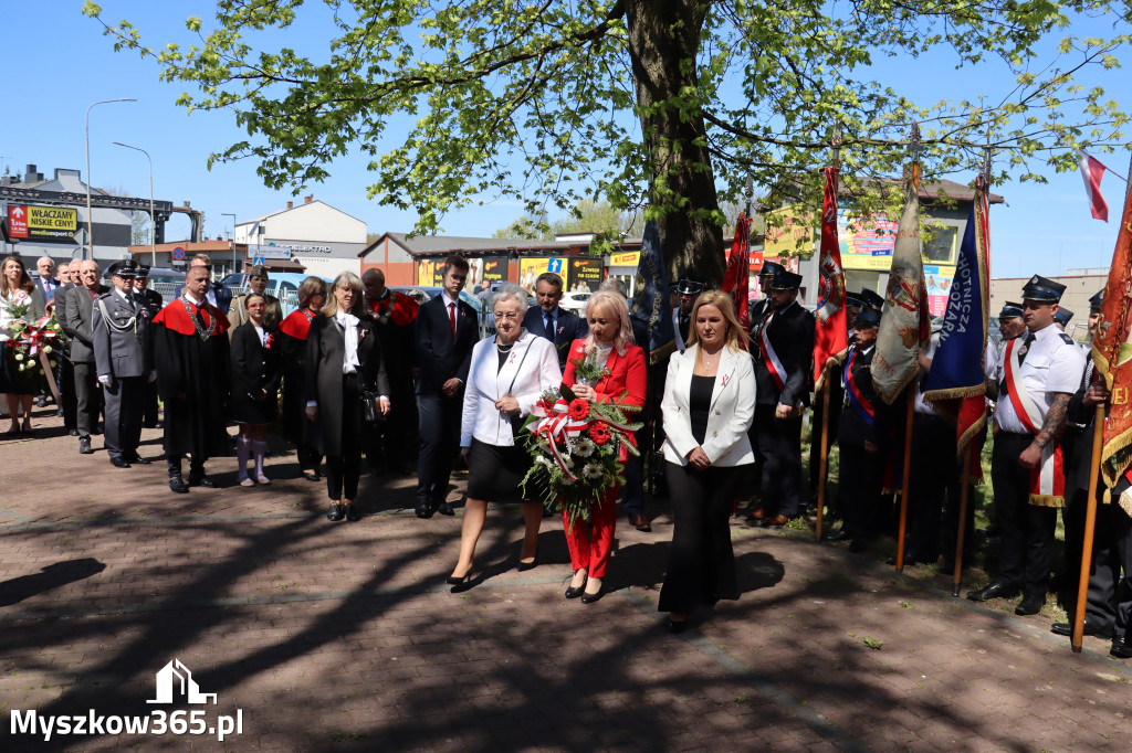 Fotorelacja: Święto Konstytucji 3 Maja w Myszkowie