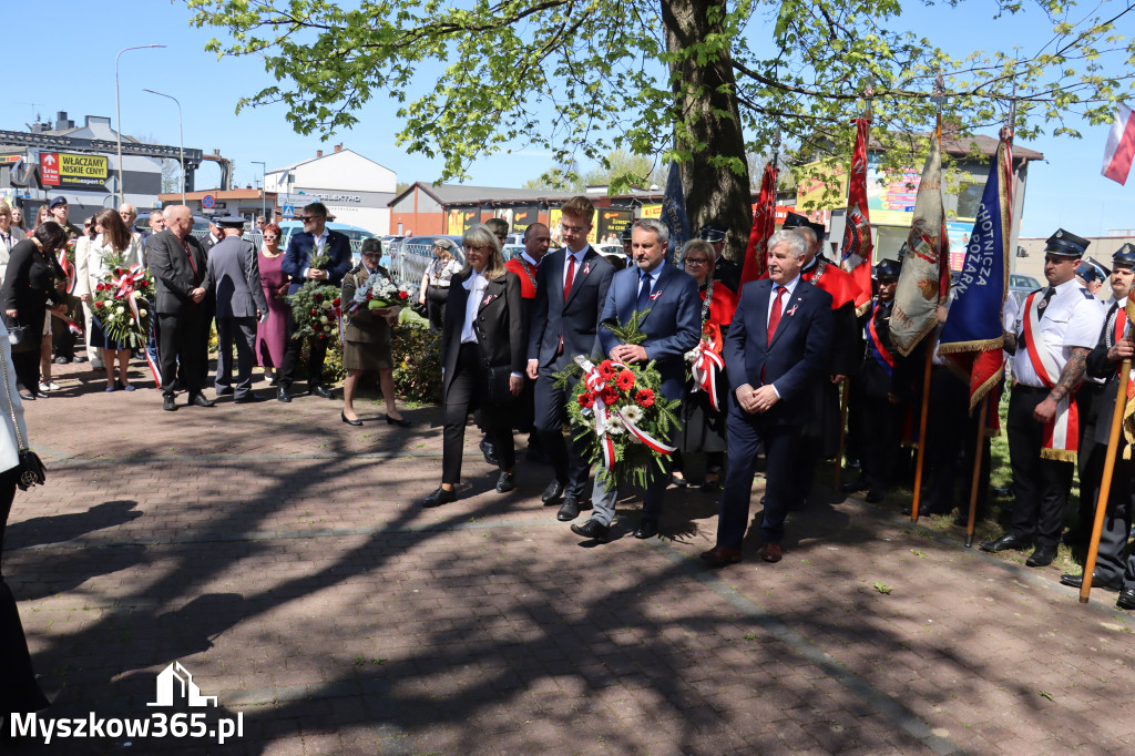 Fotorelacja: Święto Konstytucji 3 Maja w Myszkowie