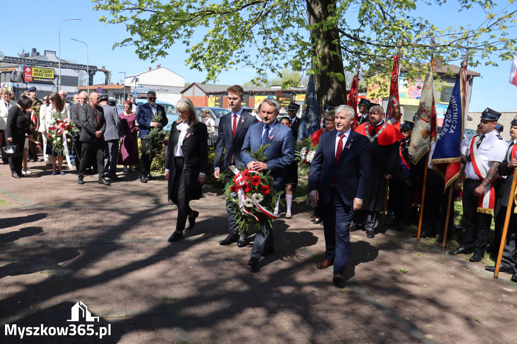 Fotorelacja: Święto Konstytucji 3 Maja w Myszkowie