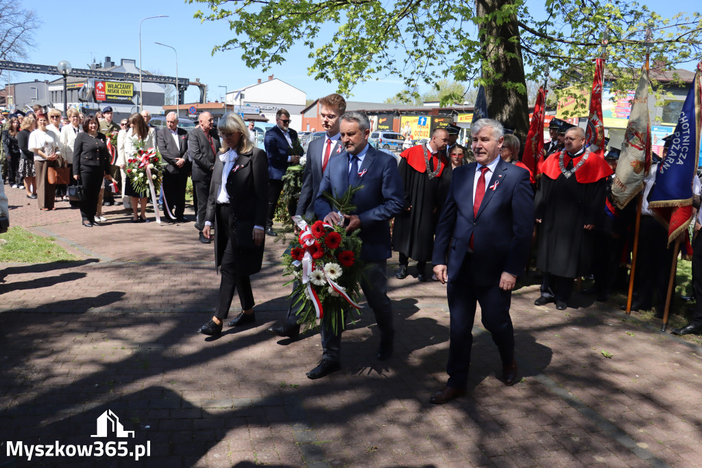 Fotorelacja: Święto Konstytucji 3 Maja w Myszkowie