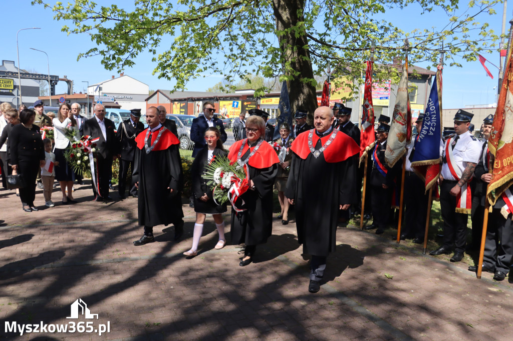 Fotorelacja: Święto Konstytucji 3 Maja w Myszkowie