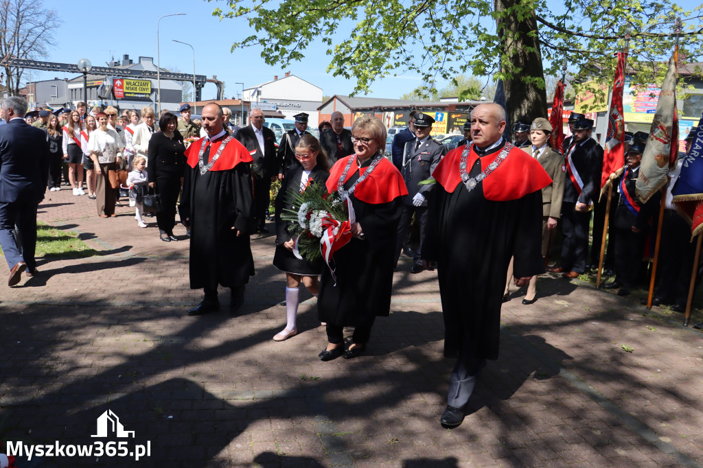 Fotorelacja: Święto Konstytucji 3 Maja w Myszkowie