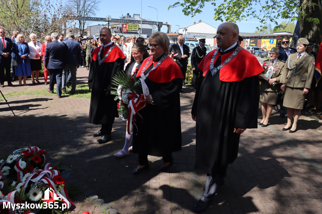 Fotorelacja: Święto Konstytucji 3 Maja w Myszkowie