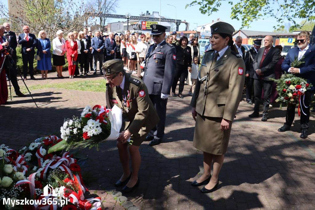Fotorelacja: Święto Konstytucji 3 Maja w Myszkowie