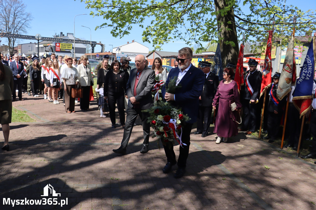 Fotorelacja: Święto Konstytucji 3 Maja w Myszkowie