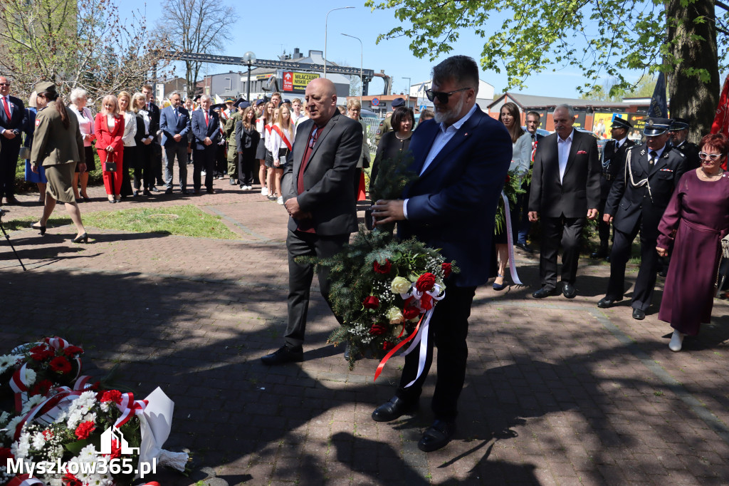 Fotorelacja: Święto Konstytucji 3 Maja w Myszkowie