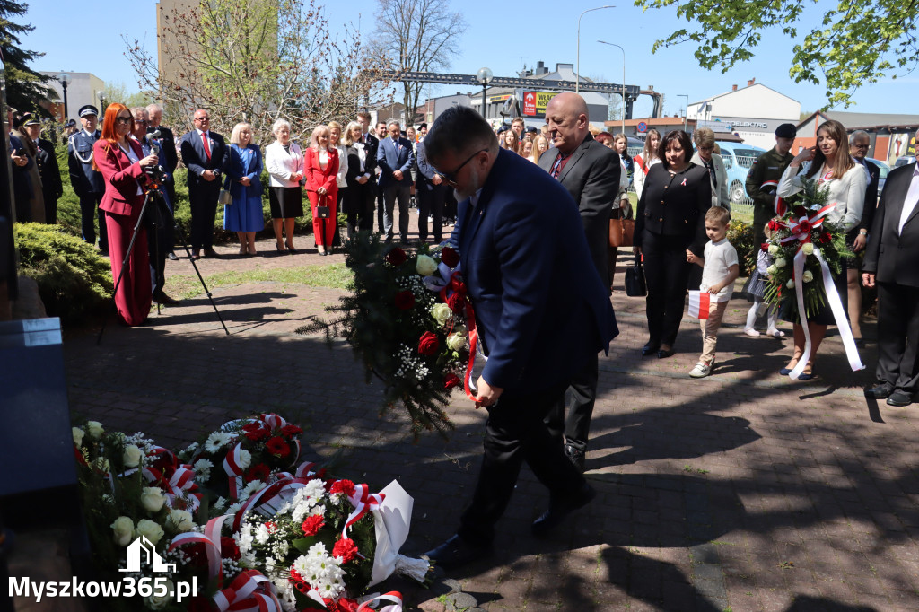 Fotorelacja: Święto Konstytucji 3 Maja w Myszkowie