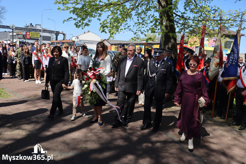 Fotorelacja: Święto Konstytucji 3 Maja w Myszkowie