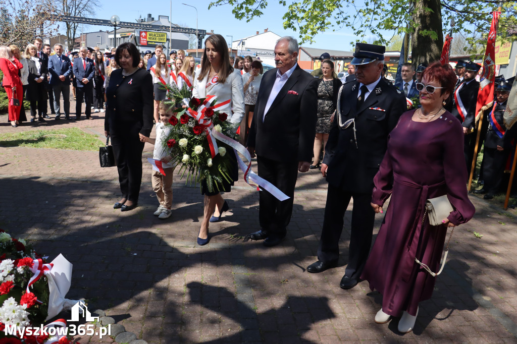Fotorelacja: Święto Konstytucji 3 Maja w Myszkowie