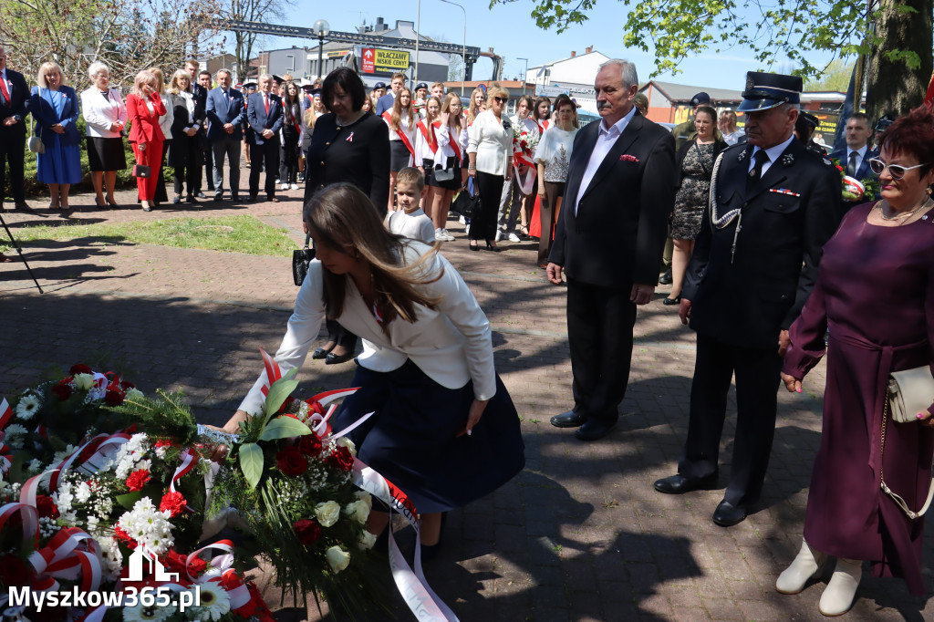Fotorelacja: Święto Konstytucji 3 Maja w Myszkowie