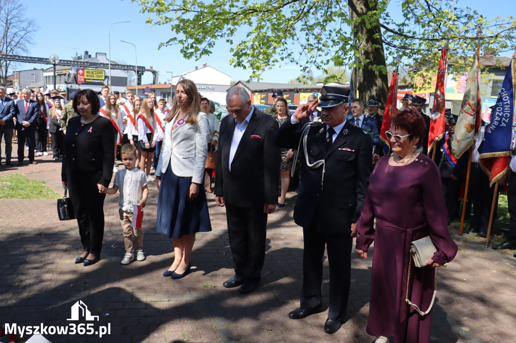 Fotorelacja: Święto Konstytucji 3 Maja w Myszkowie