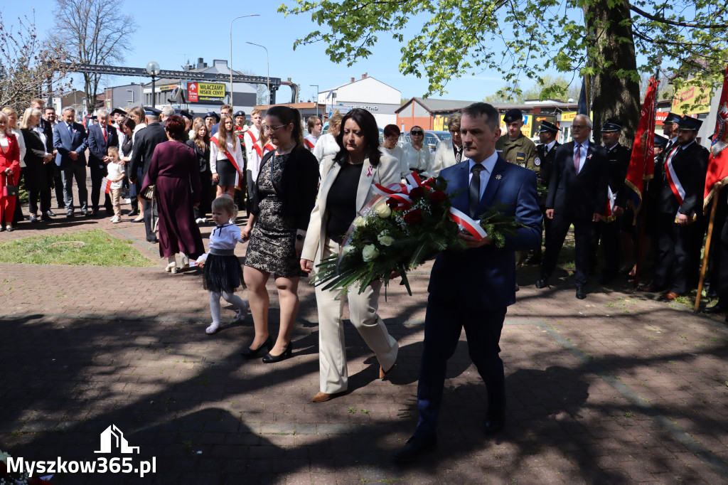 Fotorelacja: Święto Konstytucji 3 Maja w Myszkowie