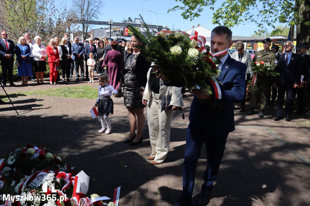 Fotorelacja: Święto Konstytucji 3 Maja w Myszkowie