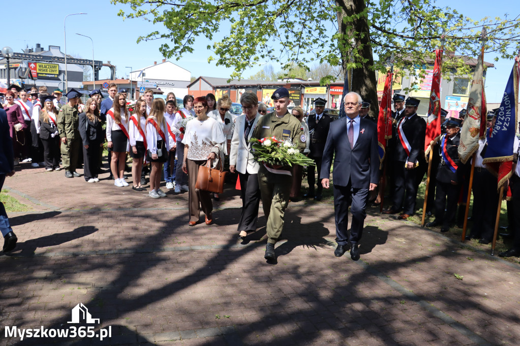 Fotorelacja: Święto Konstytucji 3 Maja w Myszkowie