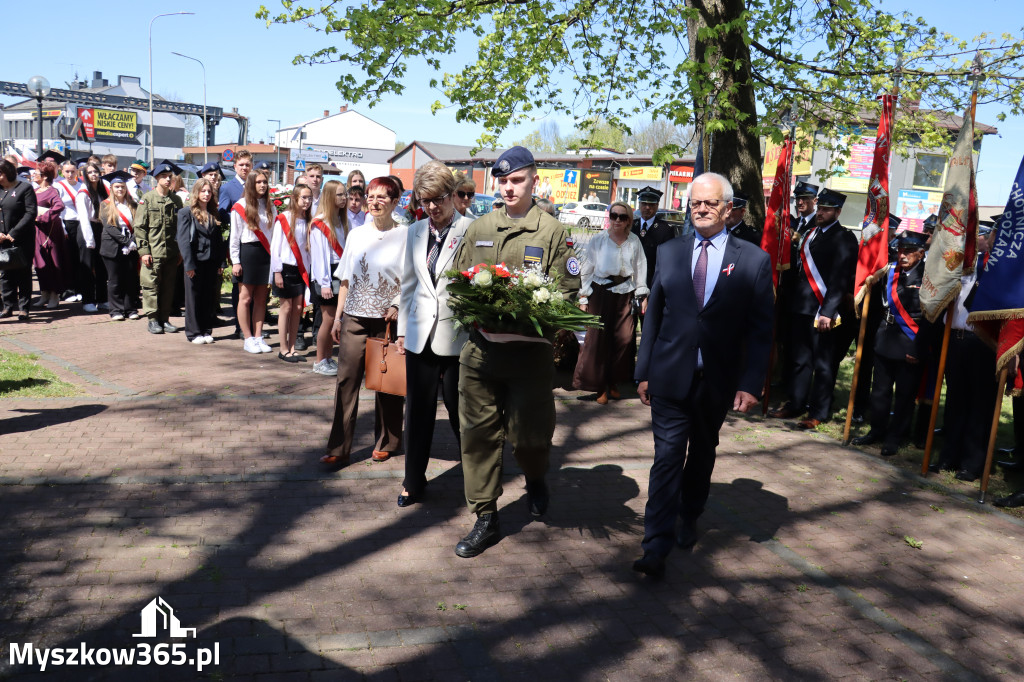 Fotorelacja: Święto Konstytucji 3 Maja w Myszkowie