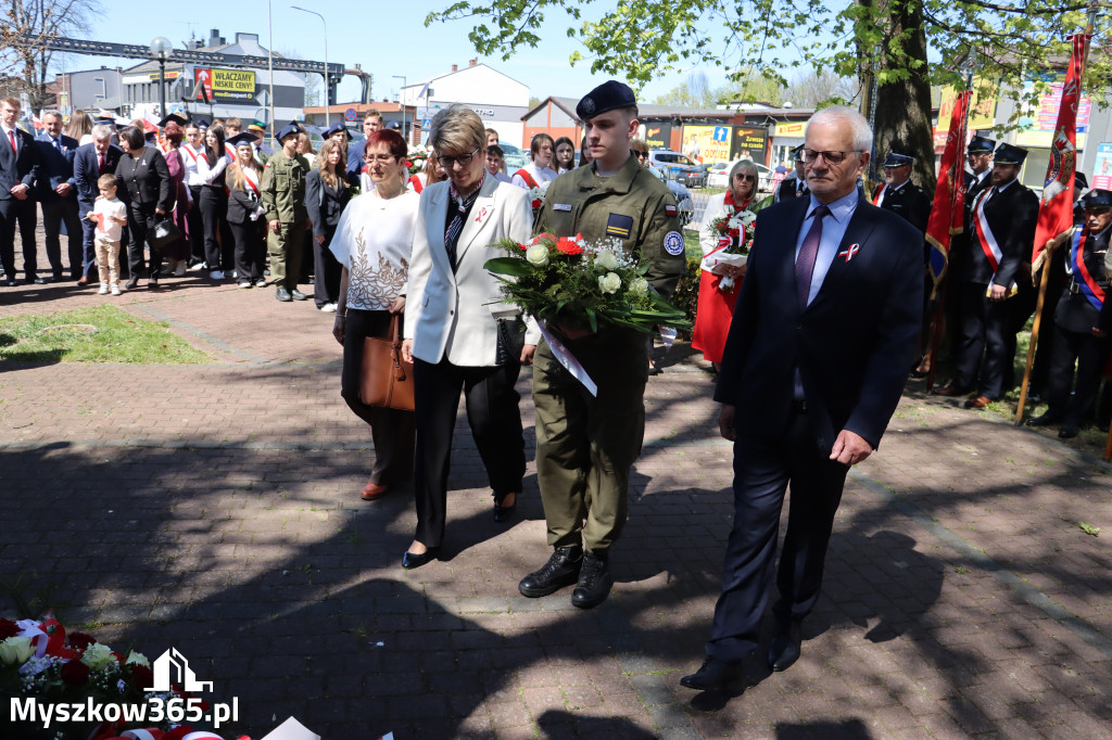 Fotorelacja: Święto Konstytucji 3 Maja w Myszkowie
