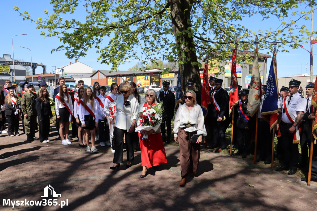 Fotorelacja: Święto Konstytucji 3 Maja w Myszkowie