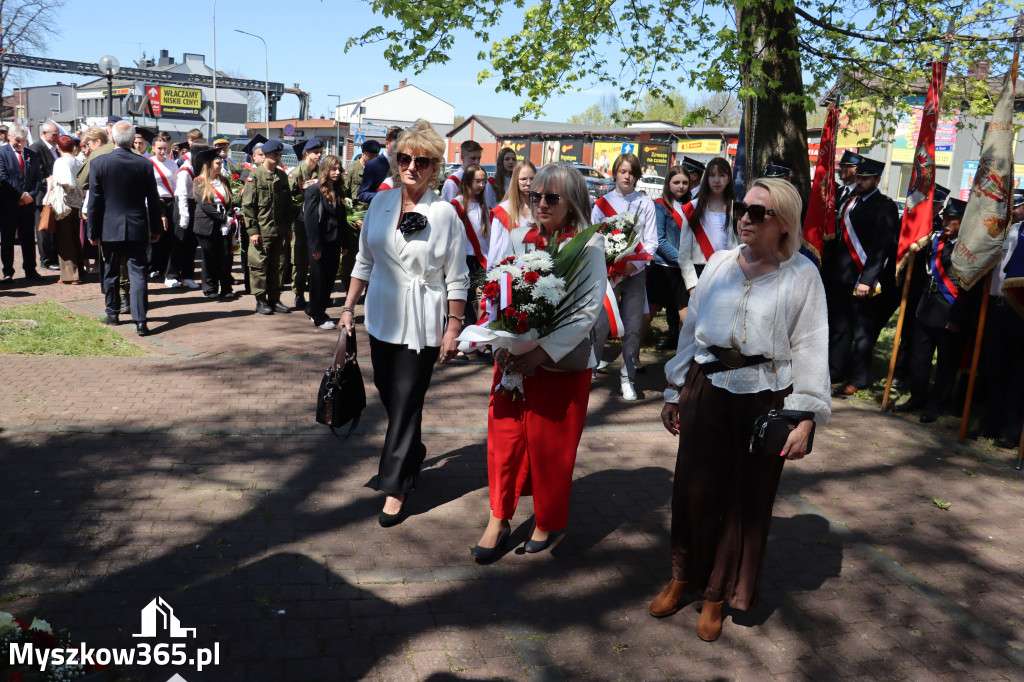 Fotorelacja: Święto Konstytucji 3 Maja w Myszkowie