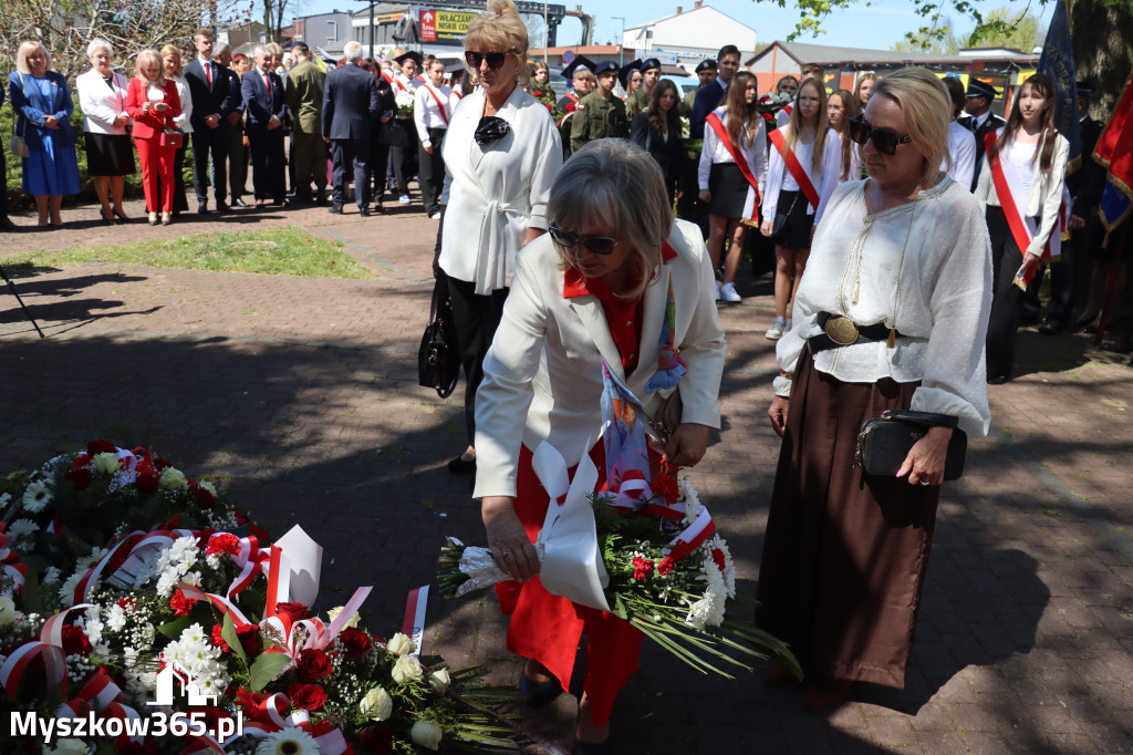 Fotorelacja: Święto Konstytucji 3 Maja w Myszkowie