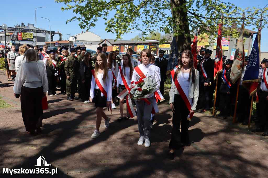 Fotorelacja: Święto Konstytucji 3 Maja w Myszkowie
