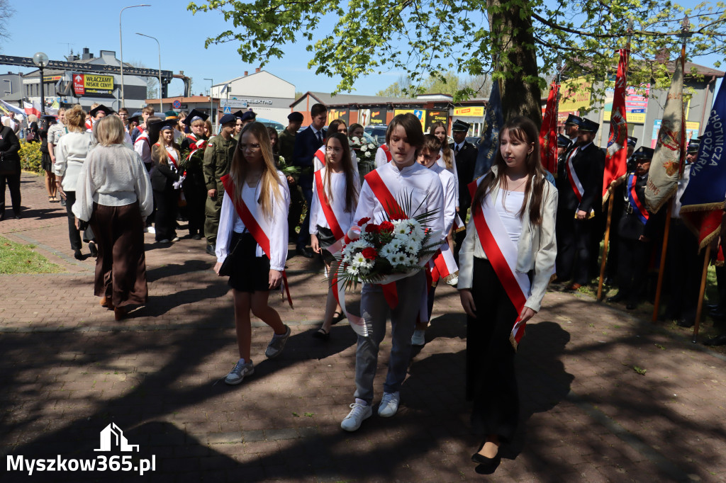 Fotorelacja: Święto Konstytucji 3 Maja w Myszkowie