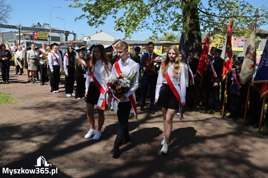 Fotorelacja: Święto Konstytucji 3 Maja w Myszkowie