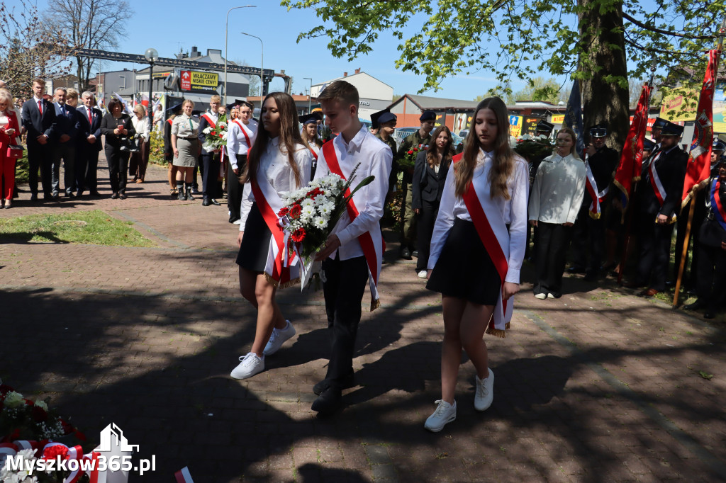 Fotorelacja: Święto Konstytucji 3 Maja w Myszkowie