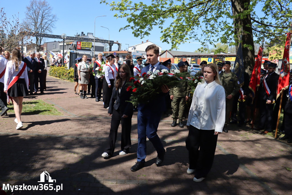 Fotorelacja: Święto Konstytucji 3 Maja w Myszkowie