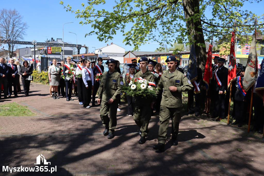 Fotorelacja: Święto Konstytucji 3 Maja w Myszkowie