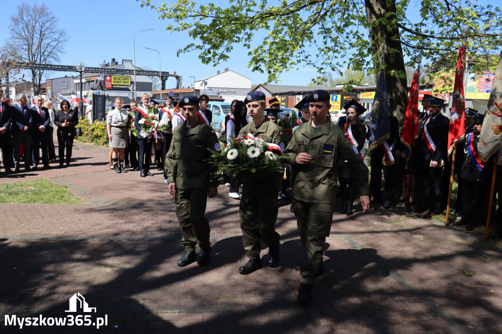 Fotorelacja: Święto Konstytucji 3 Maja w Myszkowie