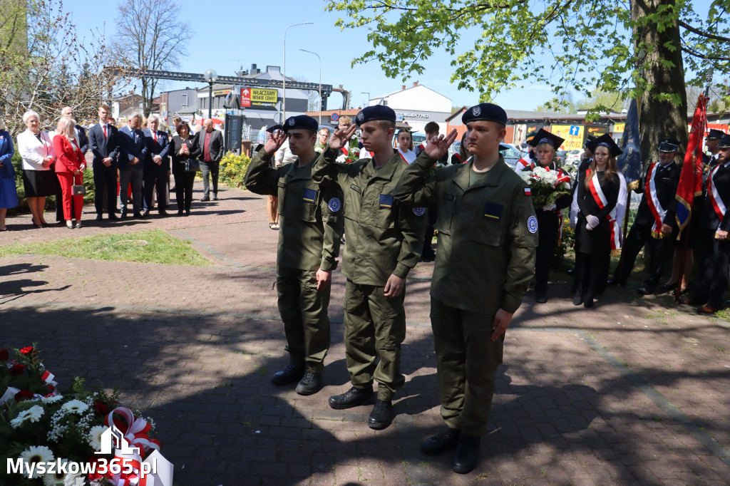 Fotorelacja: Święto Konstytucji 3 Maja w Myszkowie